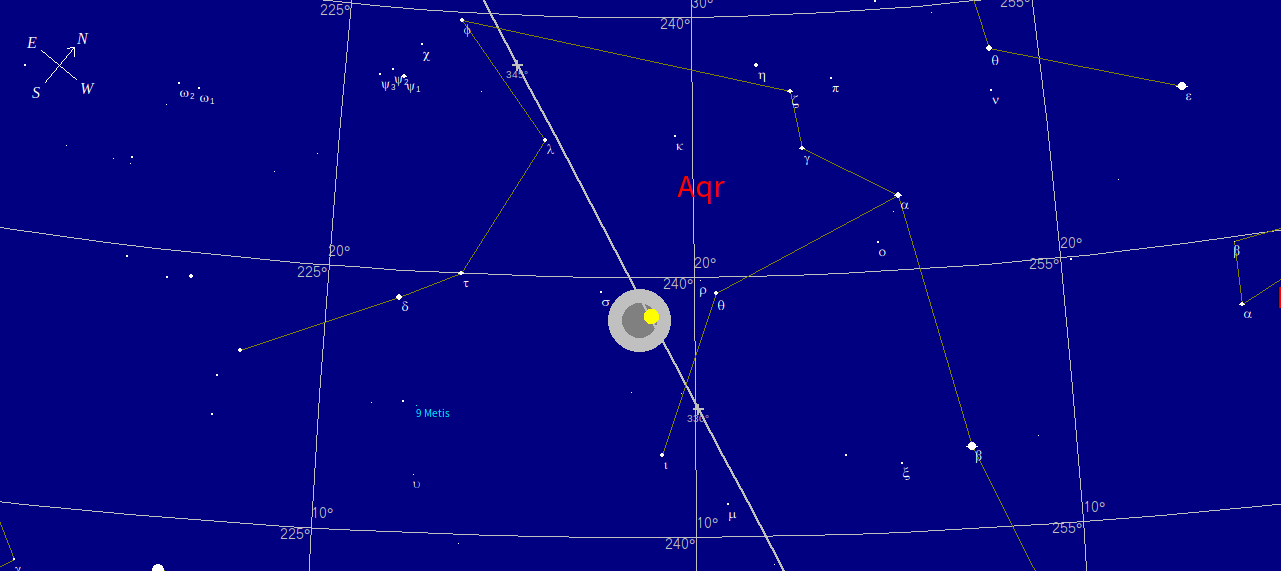 Mximo eclipse: 05h 12m