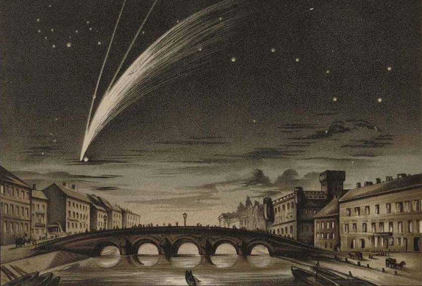 Cometa de Donati, 1858