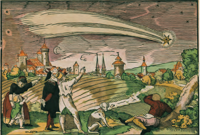 Cometa 1577 sobre Nuremberga