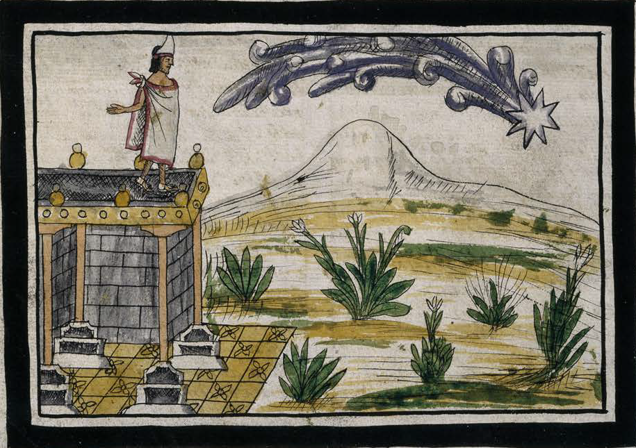 Montezuma e o cometa (Diego Dur�n)